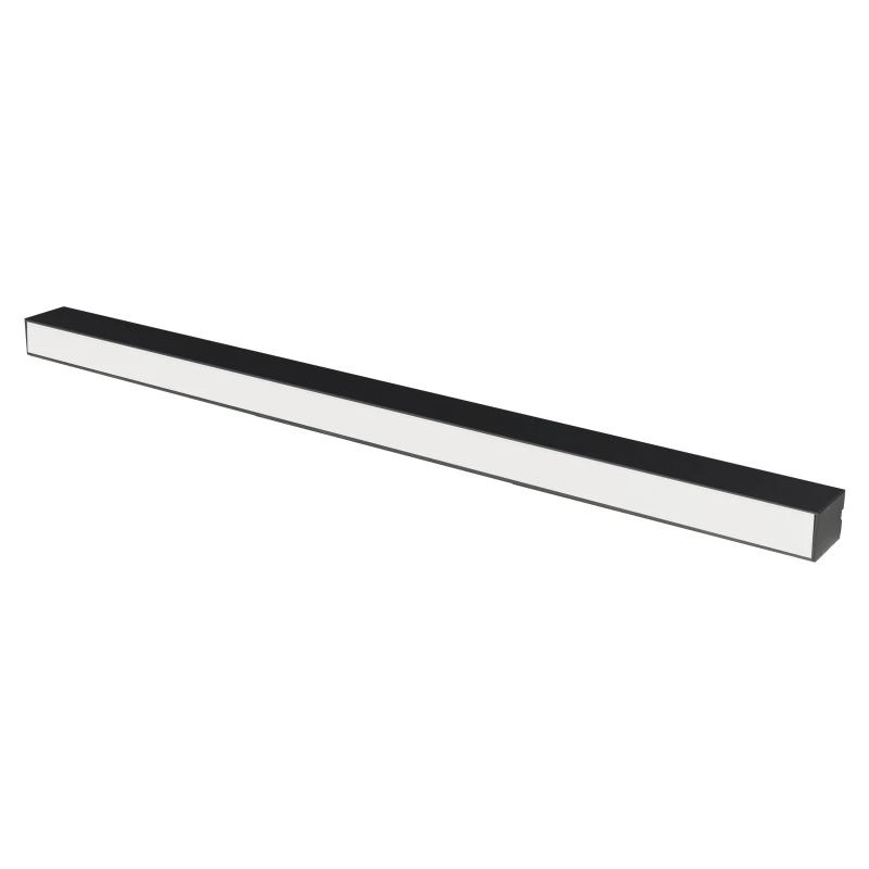 Pakabinamas pailgas juodas LED šviestuvas "LIMAN" 72W