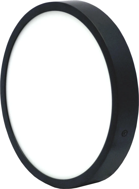 Tope Lighting Paviršinis apvalus juodas LED šviestuvas "MODENA" 30W-4000K