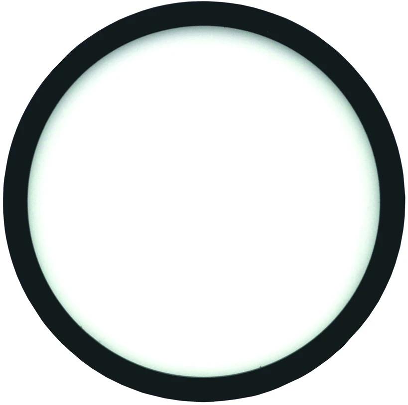 Tope Lighting Paviršinis apvalus juodas LED šviestuvas "MODENA" 22W-4000K