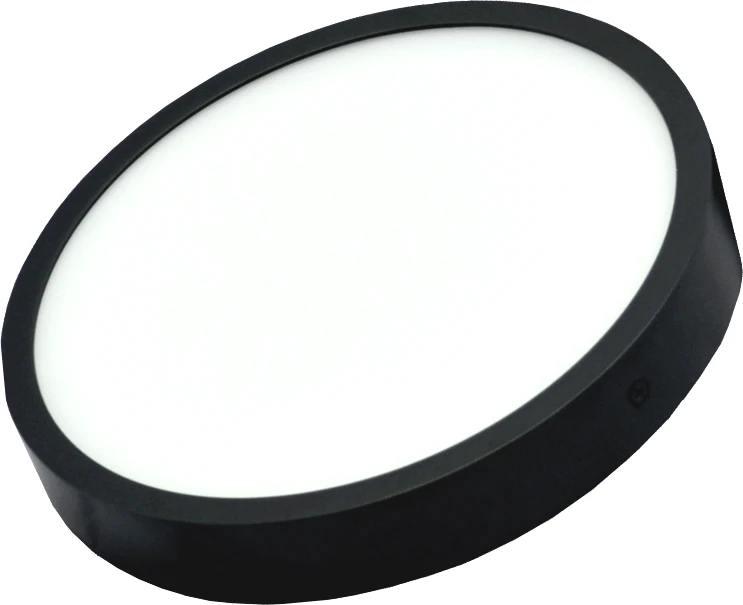 Tope Lighting Paviršinis apvalus juodas LED šviestuvas "MODENA" 30W-4000K