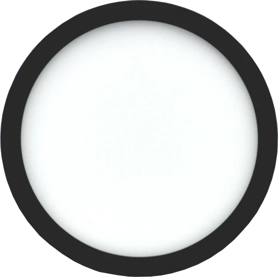 Tope Lighting Paviršinis apvalus juodas LED šviestuvas "MODENA" 16W-4000K