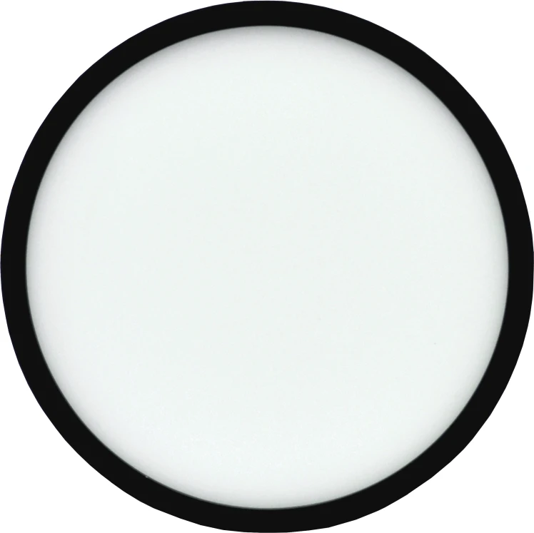 Tope Lighting Paviršinis apvalus juodas LED šviestuvas "MODENA" 30W-4000K
