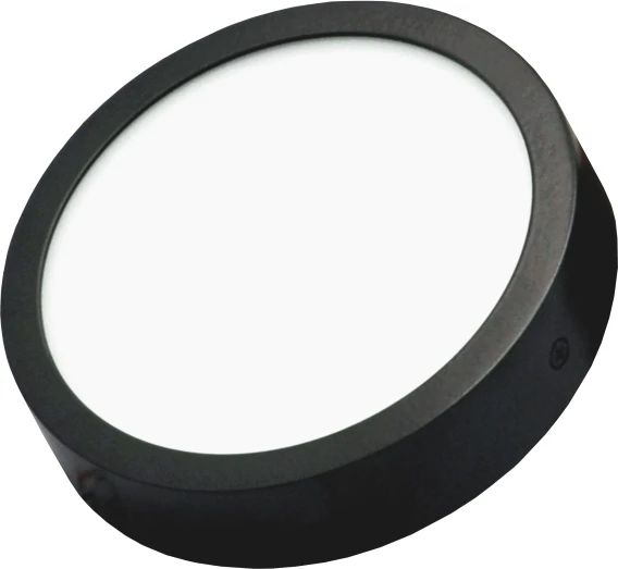 Tope Lighting Paviršinis apvalus juodas LED šviestuvas "MODENA" 16W-4000K