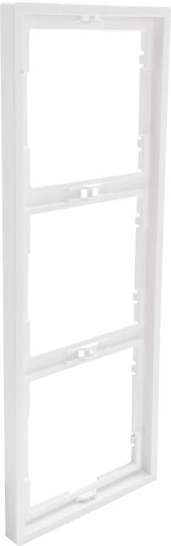 Tope Lighting Trijų vietų vertikalus baltas rėmelis "BORA"