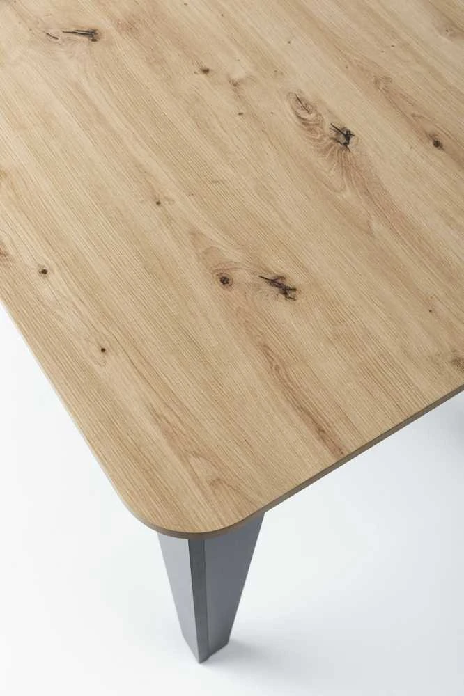 Bond Artisan Oak pietų stalas, antracitas, 120 cm