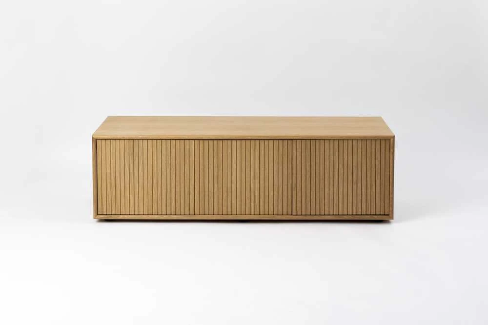 TV staliukas Išskirtinio dizaino TV spintelė, Natural oil, 160 cm