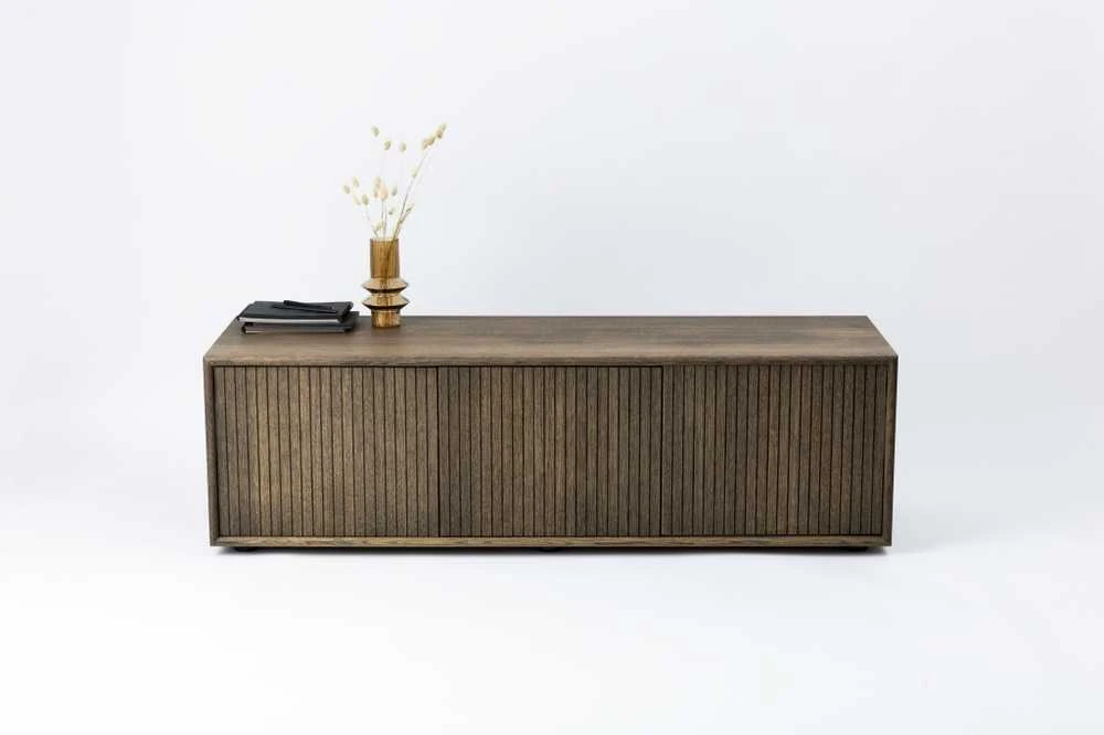 TV staliukas Išskirtinio dizaino TV spintelė, Smoked oil 160 cm