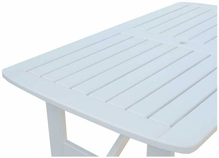 Venta lauko stalas, baltas