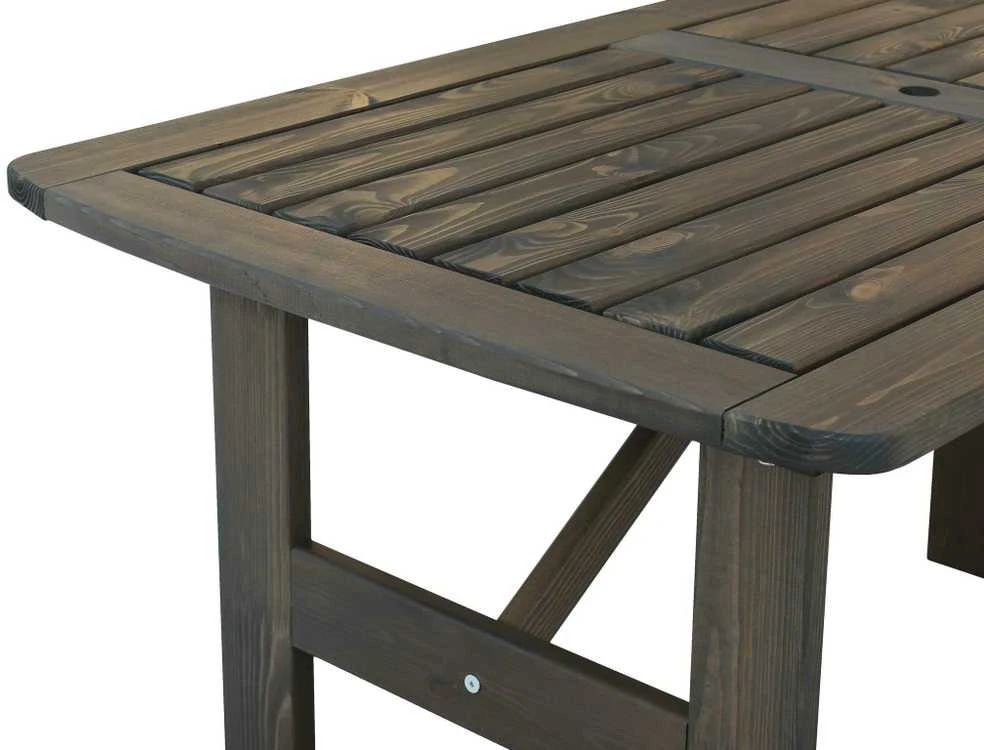 Venta lauko stalas, pilkas