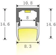 Baldinis šviestuvas HN-81001, 10W
