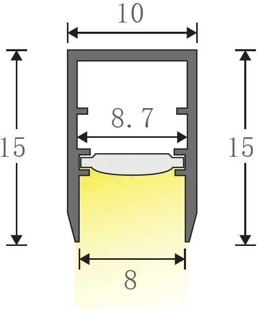 Baldinis šviestuvas HN-81002, 10W
