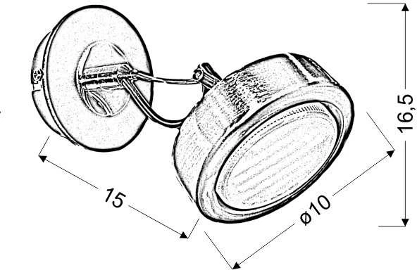 Candel Sieninis šviestuvas 5591-15788