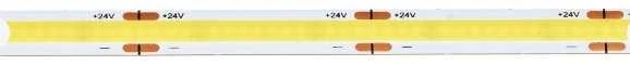 COB LED juosta 24V-320D-8mm-IP20 4000K 9W