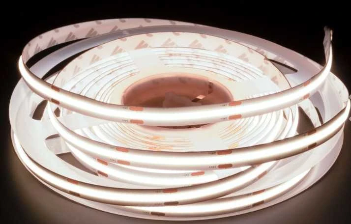 COB LED juosta 24V-320D-8mm-IP20 4000K 9W
