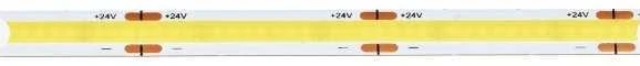 COB LED juosta, 320D, 24V, 12W, 3000K, 8mm, IP20, C