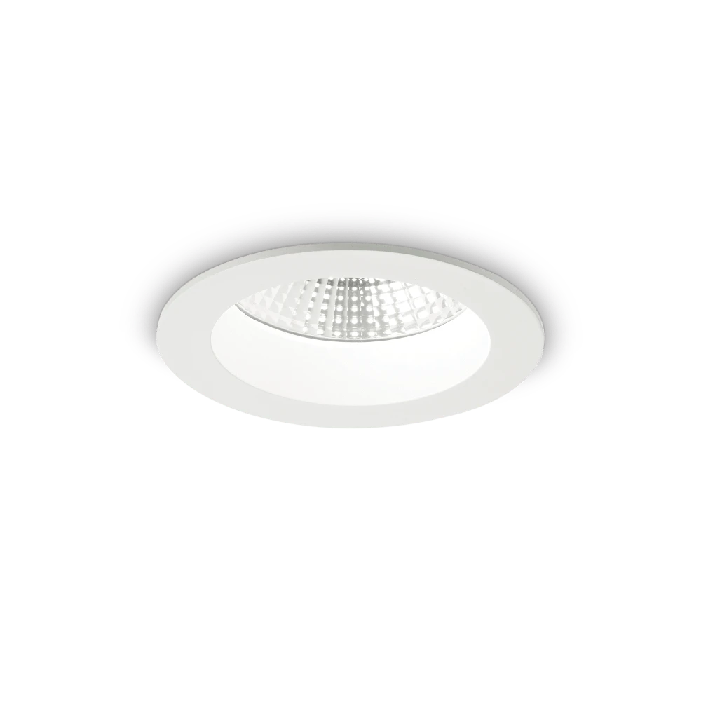 Lubinis šviestuvas Ideal Lux 10W recessed lamp 1 light BASIC, 3000K, chrome