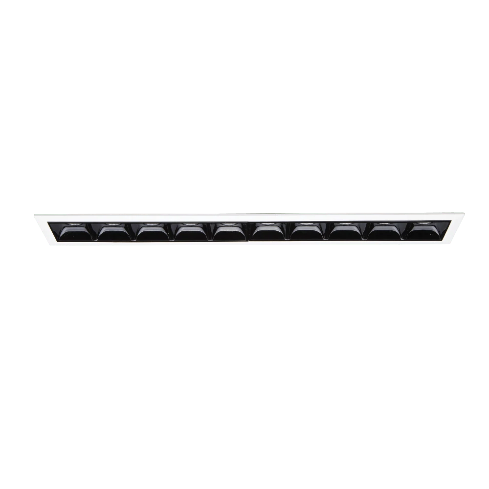 Ideal Lux 20W recessed lamp 10 lights LIKA, 3000K, transparent