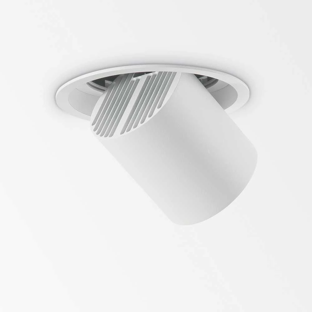 Ideal Lux 30W recessed lamp NOVA, 3000K, chrome