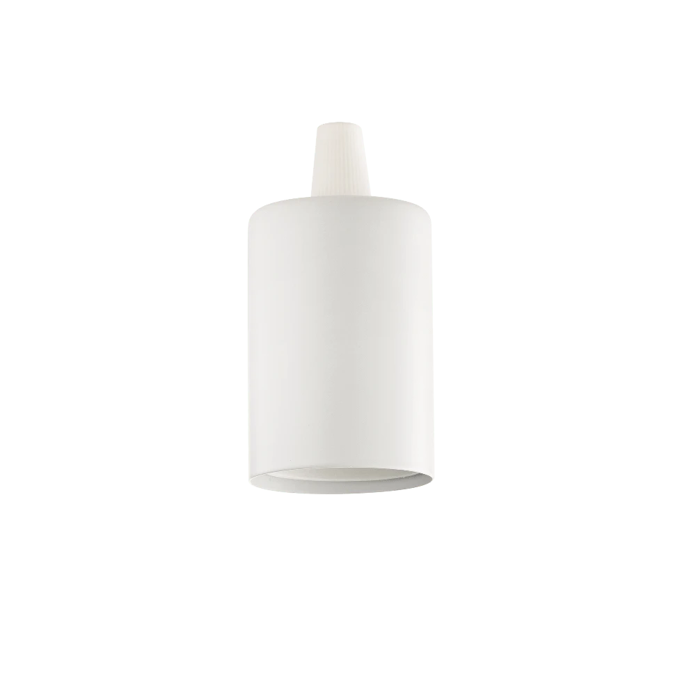Ideal Lux Bulb holder ACCESSORI, E27, baltas