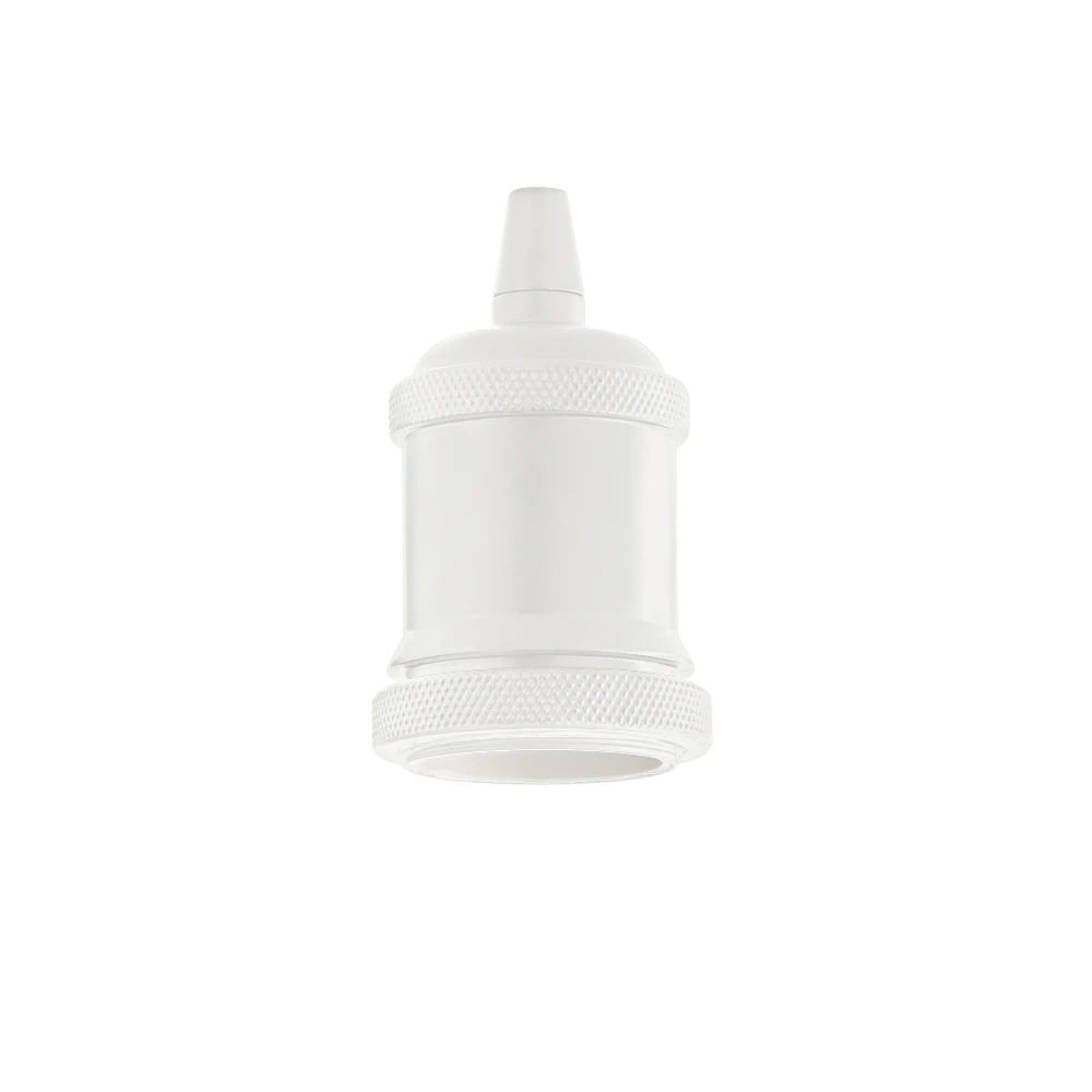 Ideal Lux Bulb holder ACCESSORI, E27, baltas