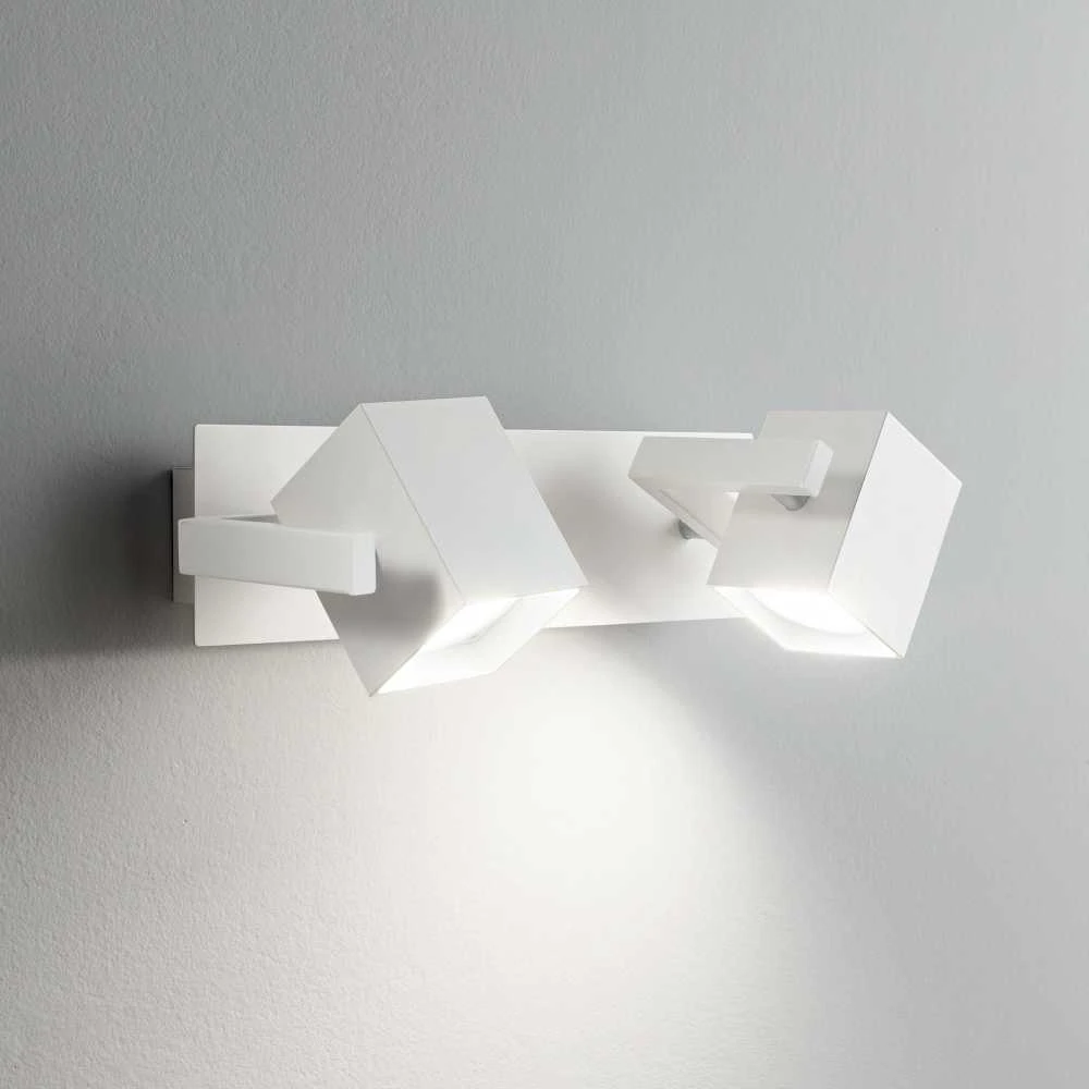 Lubinis šviestuvas Ideal Lux Wall lamp with 2 lights MOUSE, GU10, chrome