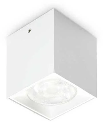 Lubinis šviestuvas Ideal Lux 5W LED paviršinis šviestuvas DOT, baltas, 3000K, dimeriuojamas, 319797