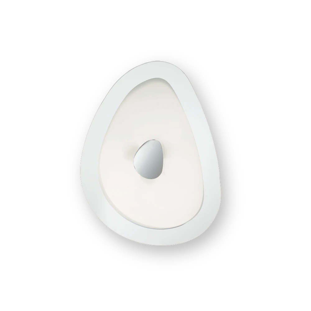 Lubinis šviestuvas Ideal Lux Ceiling lamp with 2 lights GEKO, E27, baltas