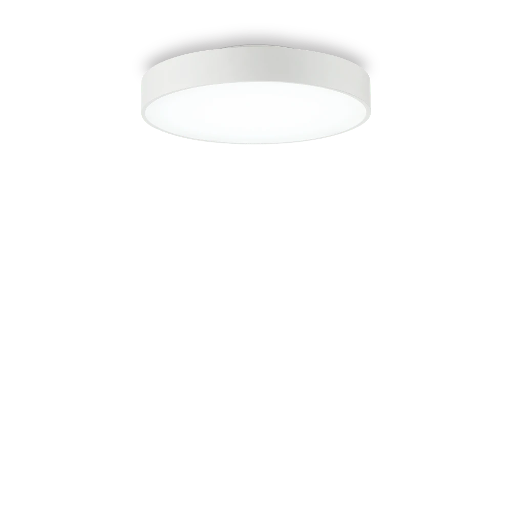 Lubinis šviestuvas Ideal Lux 25W ceiling lamp with 1 light HALO, 3000K, chrome