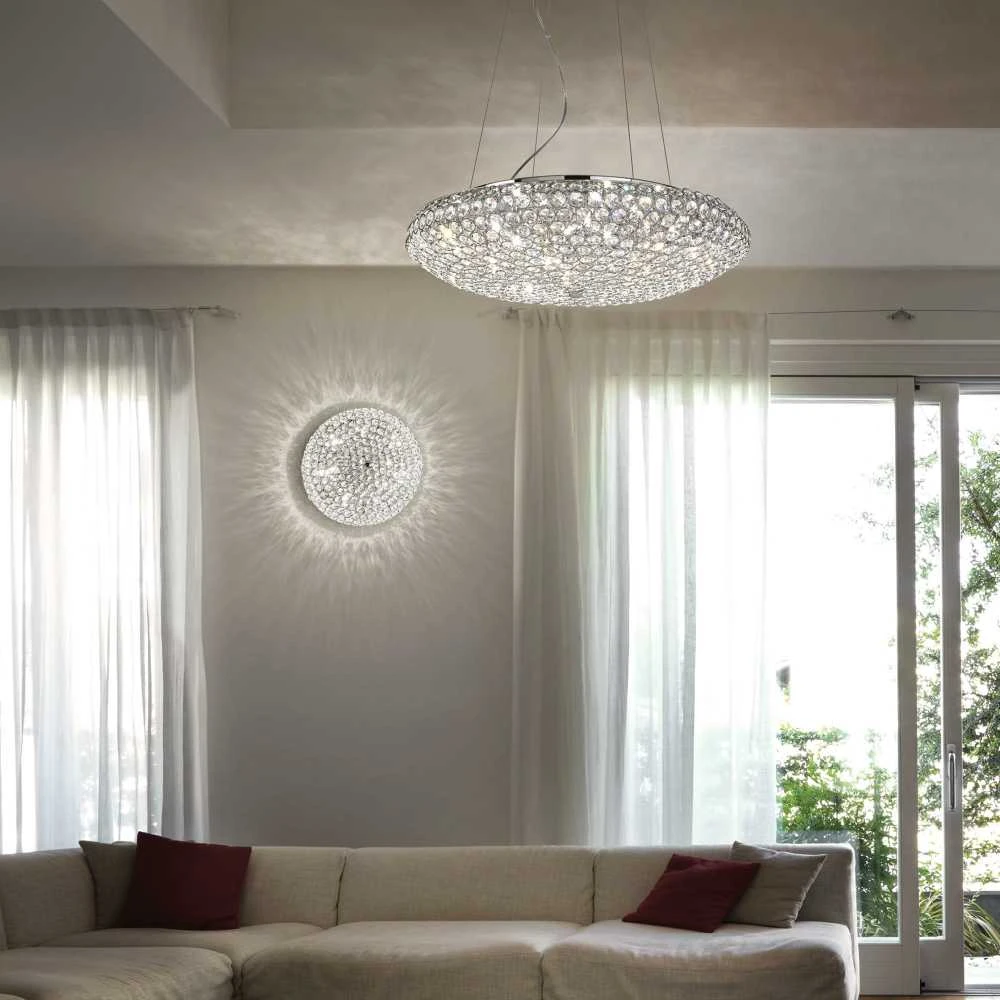 Ideal Lux Lubinis šviestuvas King Pl3 Cromo 75389