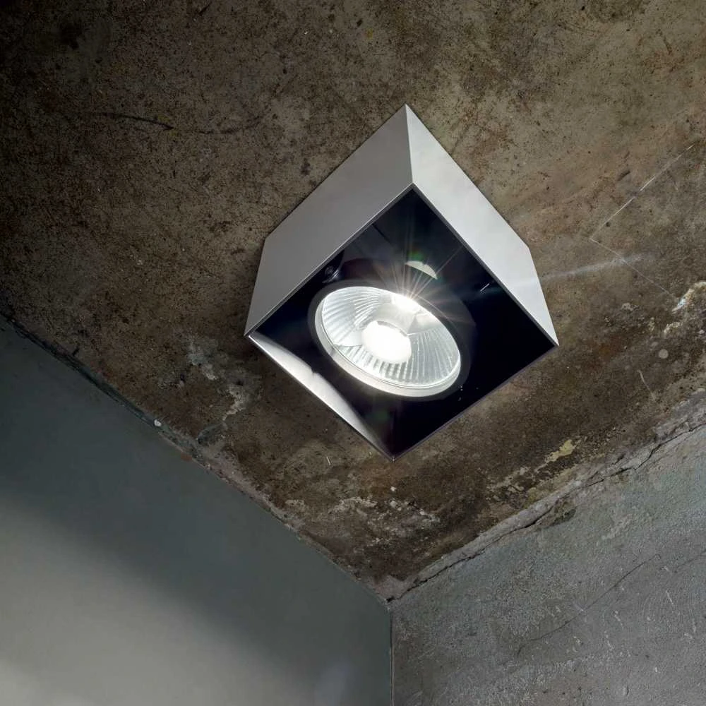 Lubinis šviestuvas Ideal Lux Ceiling lamp with 1 light MOOD, GU10, baltas