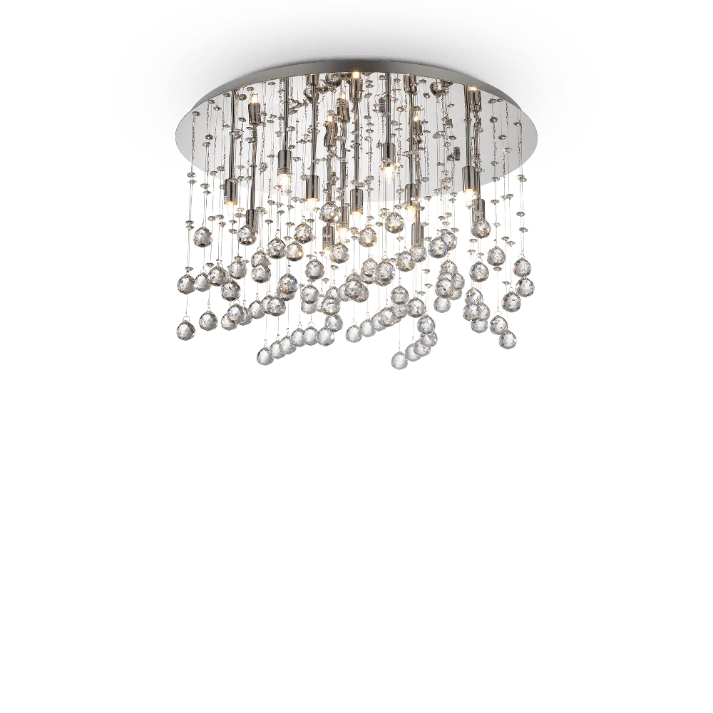 Ideal Lux Lubinis šviestuvas Moonlight Pl12 Cromo 77802