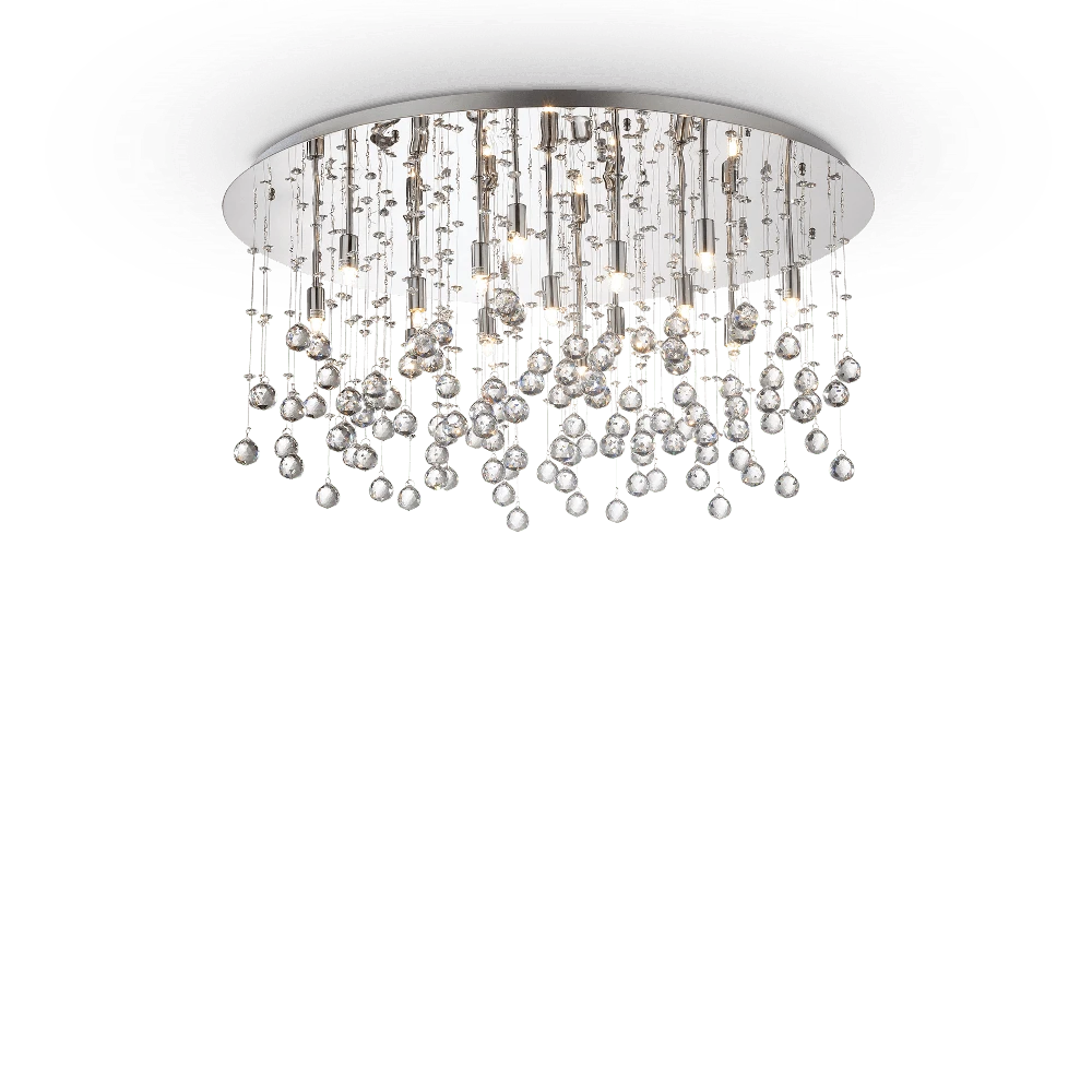 Ideal Lux Lubinis šviestuvas Moonlight Pl15 Cromo 77819