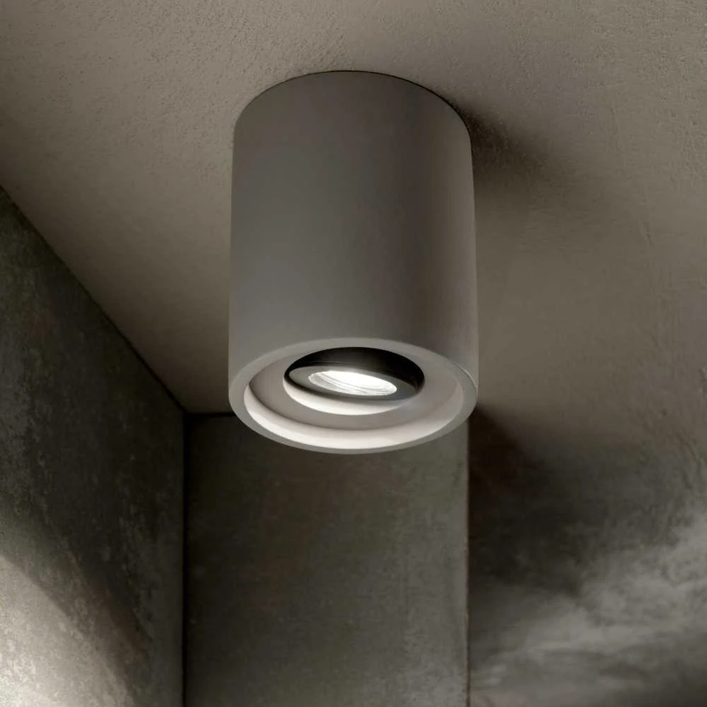 Lubinis šviestuvas Ideal Lux Ceiling lamp with 1 light OAK, GU10, baltas