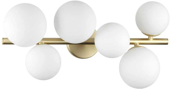 Lubinis šviestuvas Ideal Lux Paviršinis šviestuvas PERLAGE, G9, baltos/žalvario sp., 309279