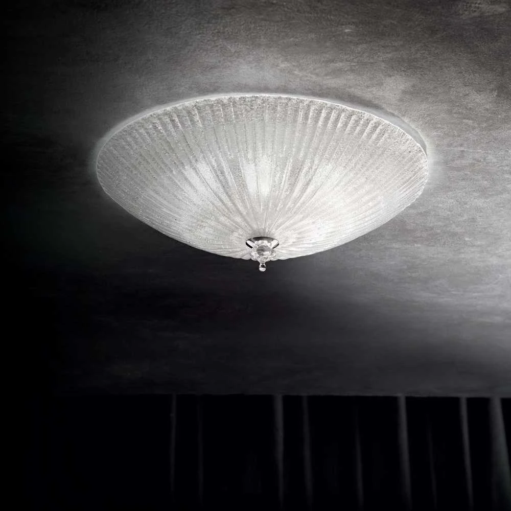 Lubinis šviestuvas Ideal Lux Ceiling lamp with 6 lights SHELL, E27, transparent