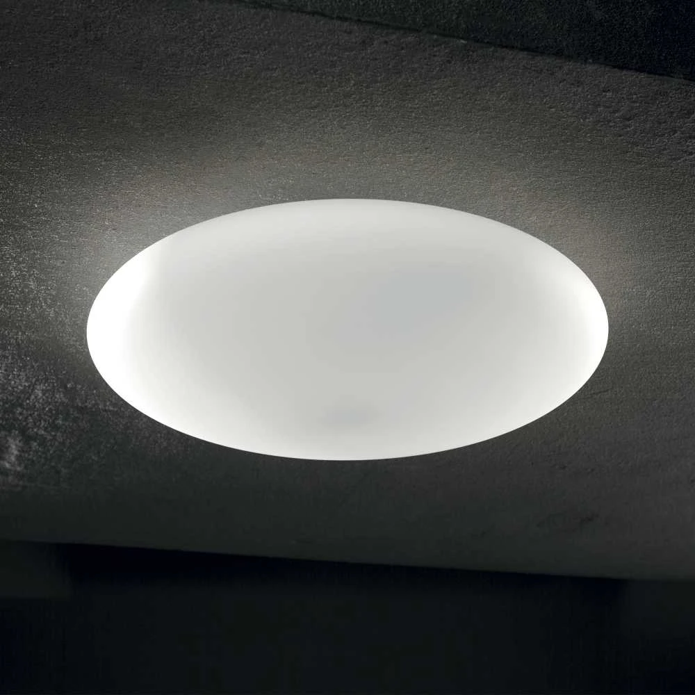 Lubinis šviestuvas Ideal Lux Ceiling lamp with 3 lights SMARTIES BIANCO, E27, baltas