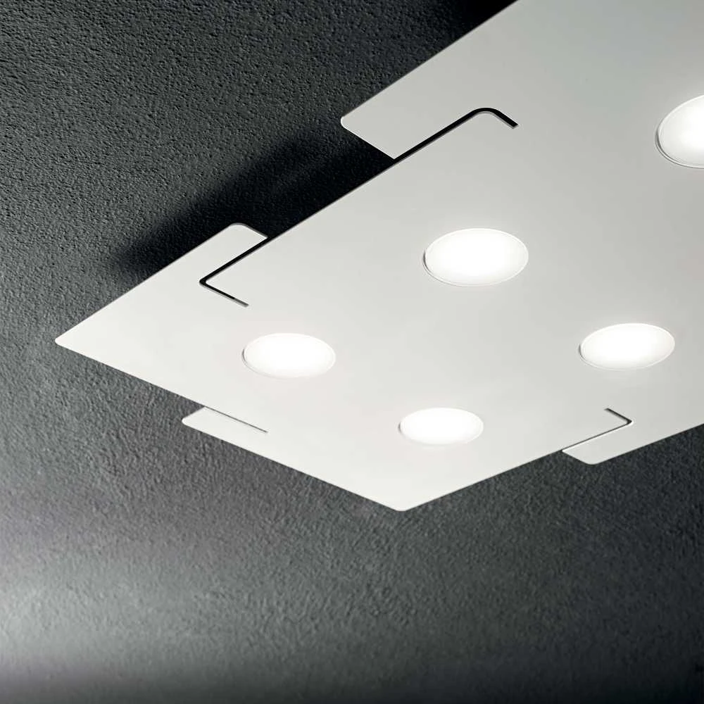 Lubinis šviestuvas Ideal Lux Ceiling lamp with 3 lights TOTEM, GX53, baltas