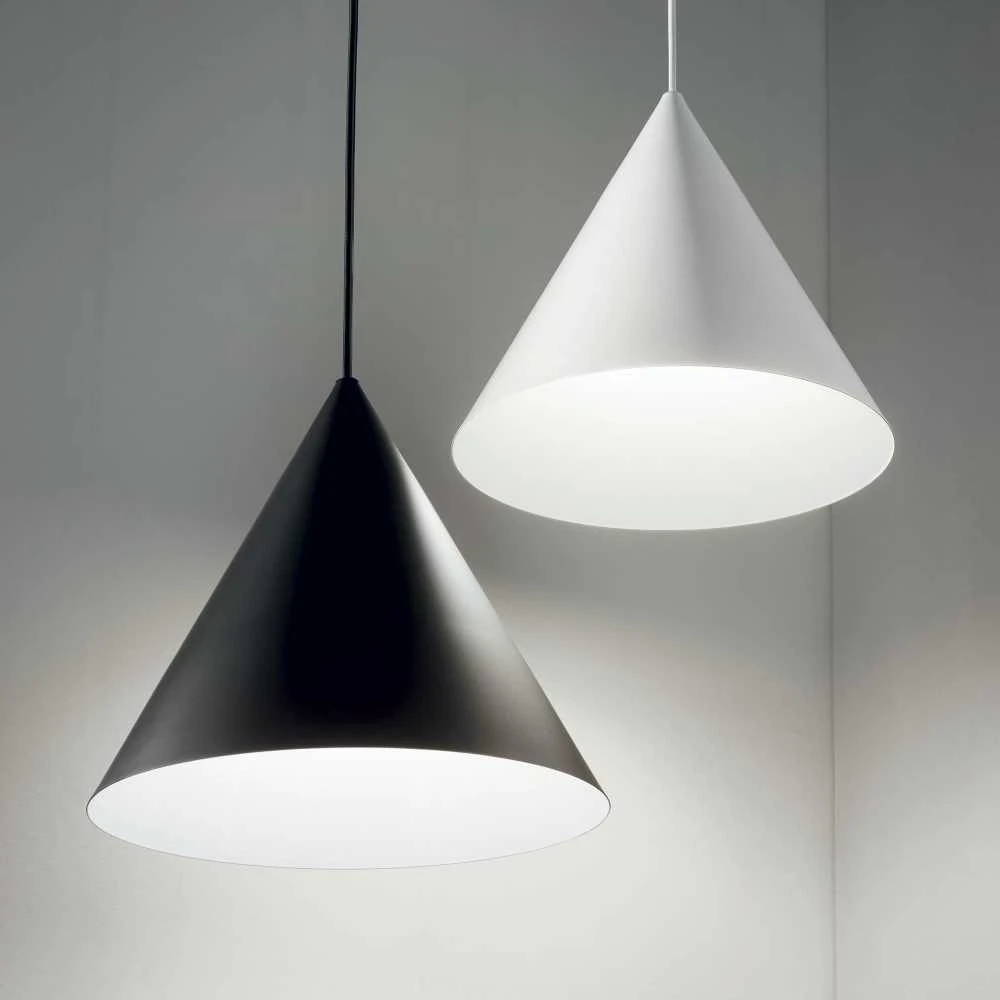 Pakabinamas šviestuvas Ideal Lux Suspended lamp with 1 light A-LINE, E27, baltas