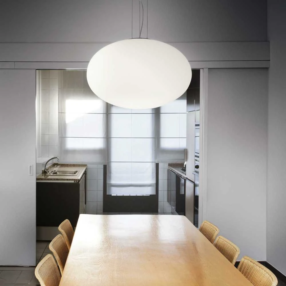 Pakabinamas šviestuvas Ideal Lux Suspended lamp with 1 light CANDY, E27, baltas
