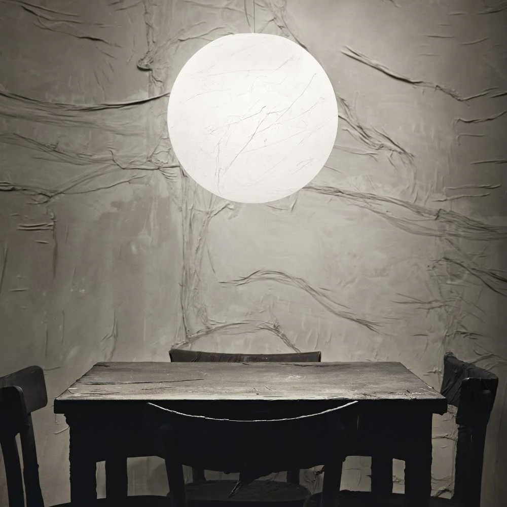 Pakabinamas šviestuvas Ideal Lux Suspended lamp with 1 light CARTA, E27, baltas