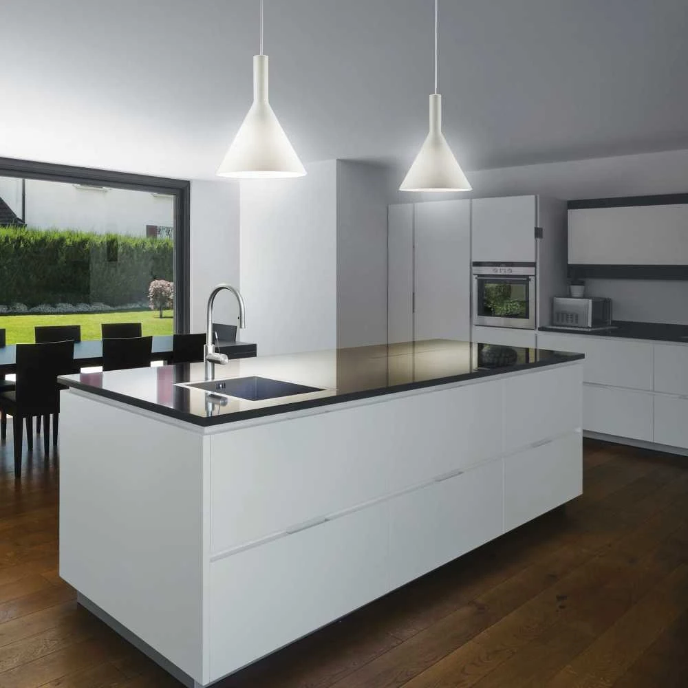 Pakabinamas šviestuvas Ideal Lux Suspended lamp with 1 light COCKTAIL, E14, baltas