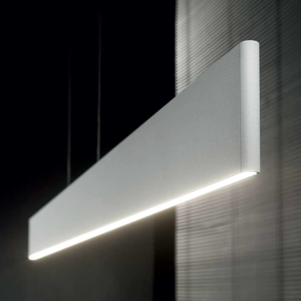 Pakabinamas šviestuvas Ideal Lux 23W suspended lamp with 1 light DESK, 3000K, pilka