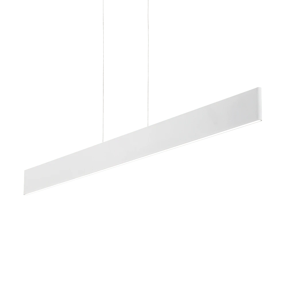 Pakabinamas šviestuvas Ideal Lux 23W suspended lamp with 1 light DESK, 3000K, pilka