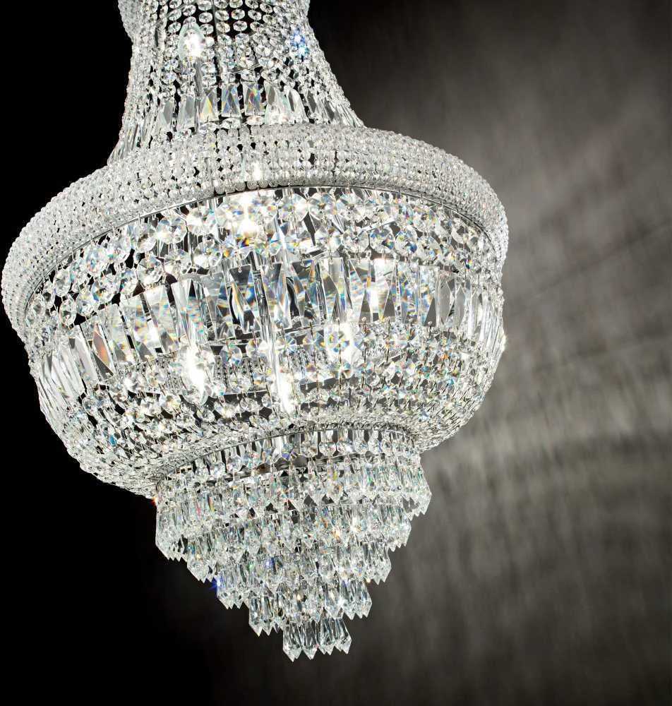 Pakabinamas šviestuvas Ideal Lux Suspended lamp with 10 lights DUBAI, E14, coffee color