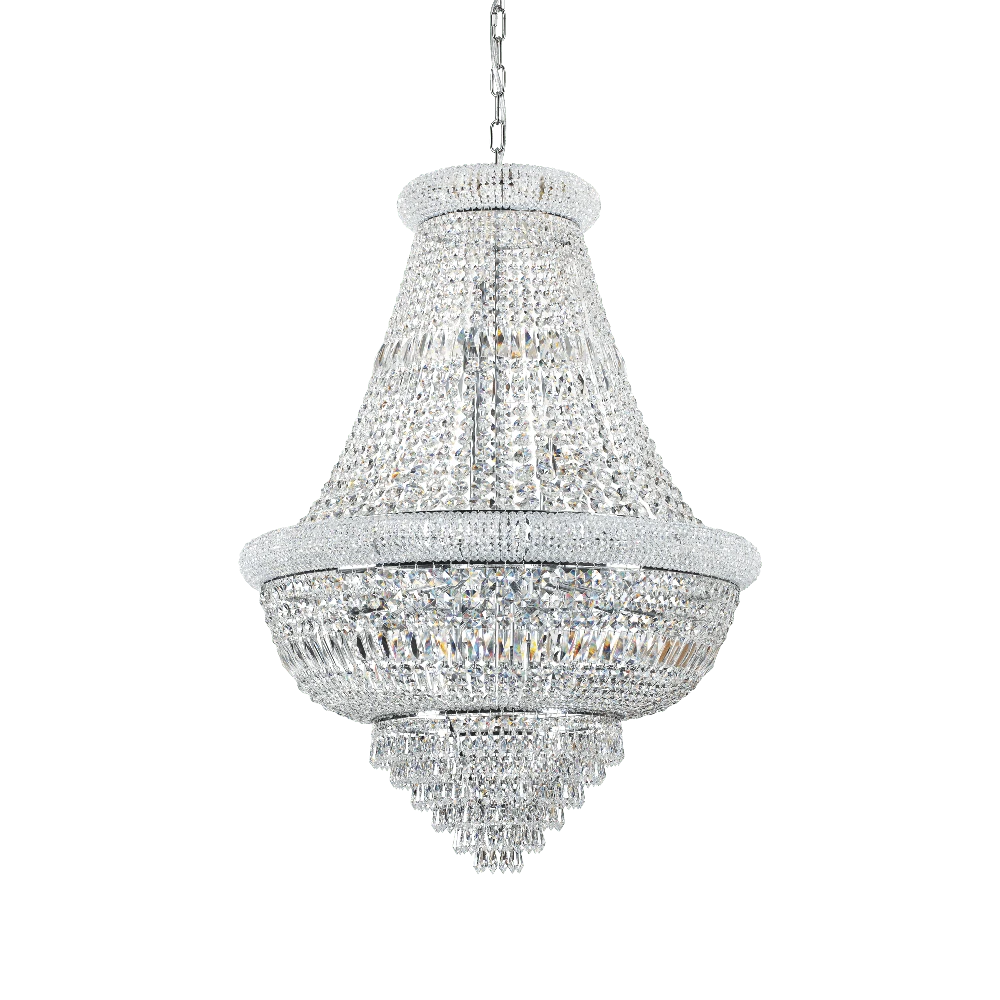 Pakabinamas šviestuvas Ideal Lux Suspended lamp with 24 lights DUBAI, E14, juodas