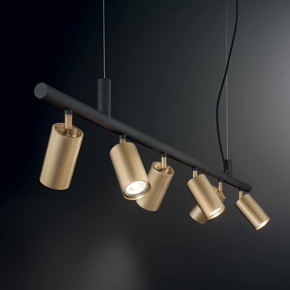 Pakabinamas šviestuvas Ideal Lux Suspended lamp with 6 lights DYNAMITE, GU10, baltas