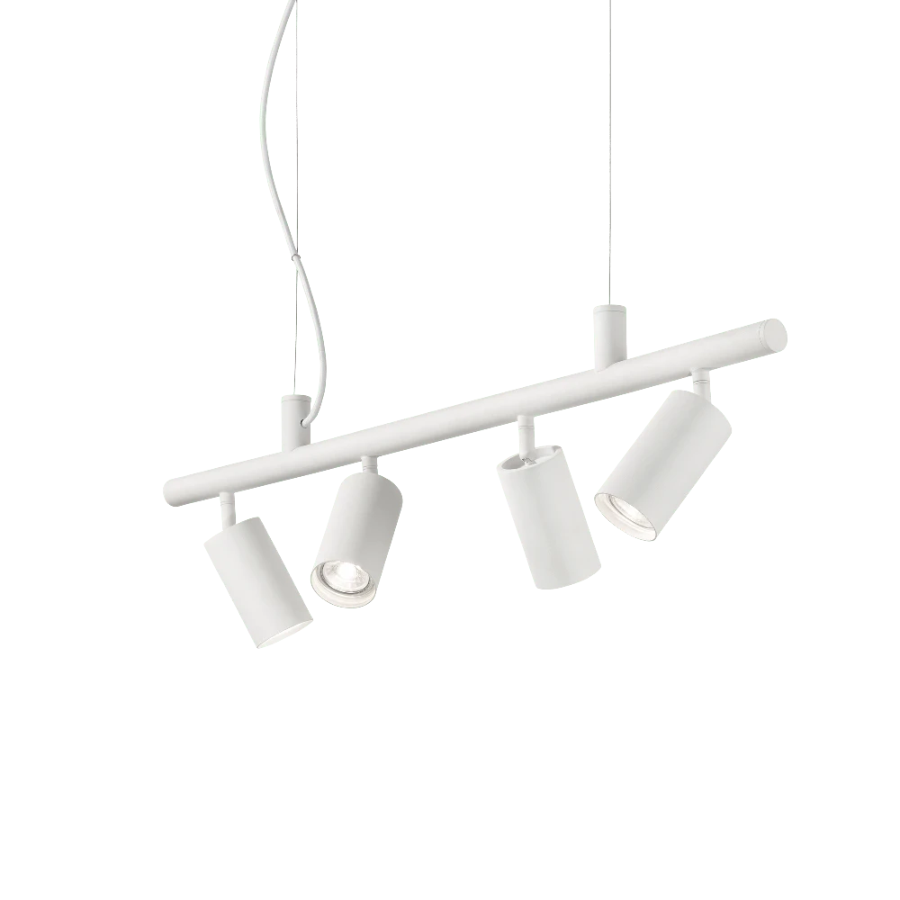 Pakabinamas šviestuvas Ideal Lux Suspended lamp with 1 light A-LINE, GU10, baltas