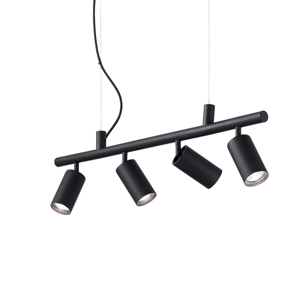 Pakabinamas šviestuvas Ideal Lux Floor lamp with 1 light TOMMY, GX53, juodas