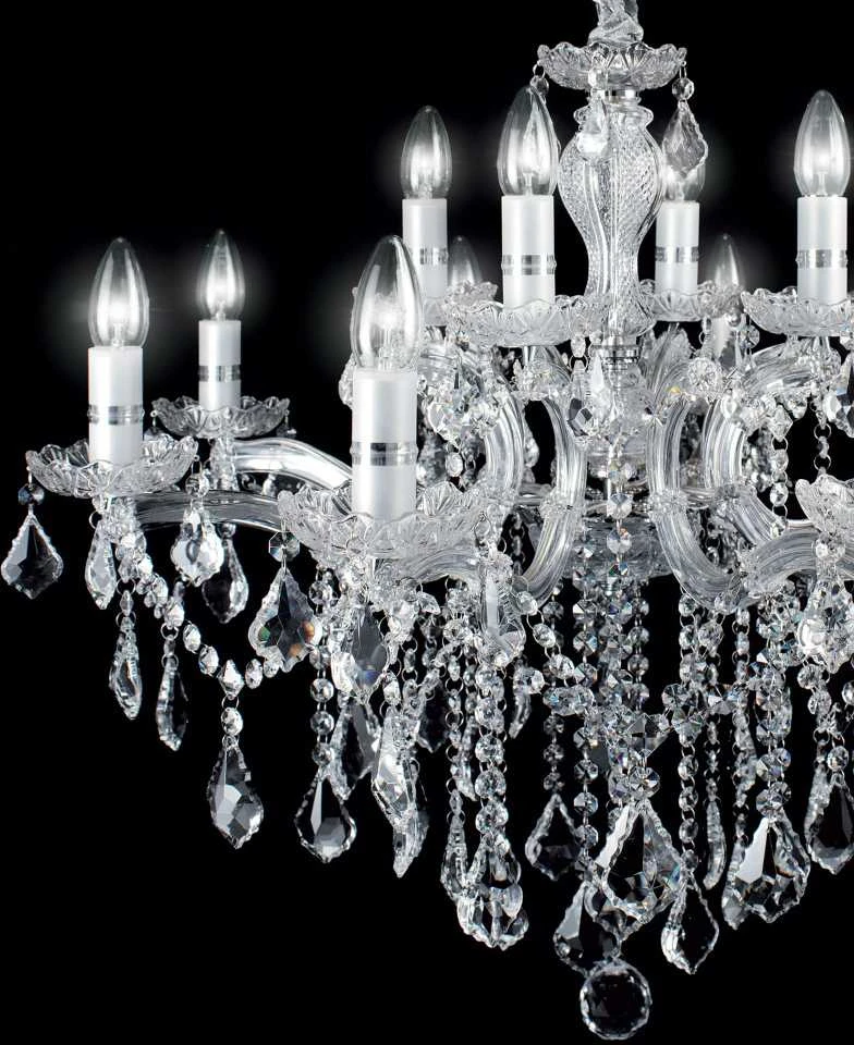 Pakabinamas šviestuvas Ideal Lux Suspended lamp with 18 lights FLORIAN, E14, baltas