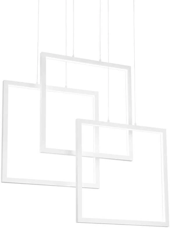 Ideal Lux Pakabinamas šviestuvas Frame Sp Quadrato Bianco